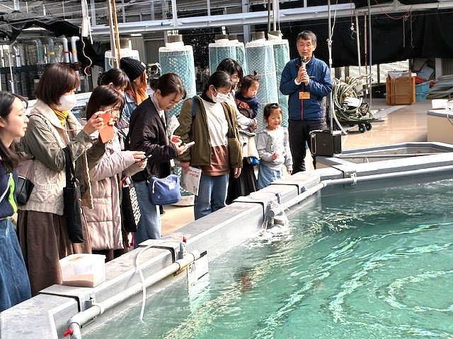 おさかな学習室　見学
【岡山東エリア環境・考えるPJ】