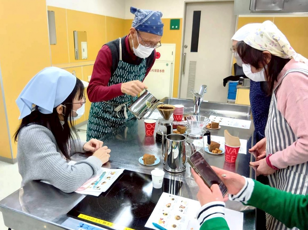 ご家庭で出来るコーヒーの楽しみ方・淹れ方講座
【岡山西エリア東畦コープ委員会】