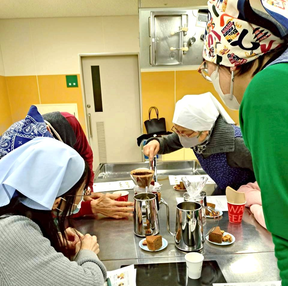 ご家庭で出来るコーヒーの楽しみ方・淹れ方講座
【岡山西エリア東畦コープ委員会】