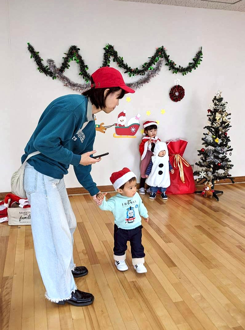 みんなでワクワク　クリスマス会🎄
【岡山東エリアマミパピ委員会】