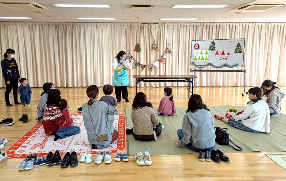 みんなでワクワク　クリスマス会🎄
【岡山東エリアマミパピ委員会】
