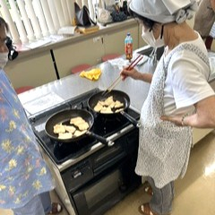コープおかやま若鶏の試食会
【美作エリア奈義コープ委員会】