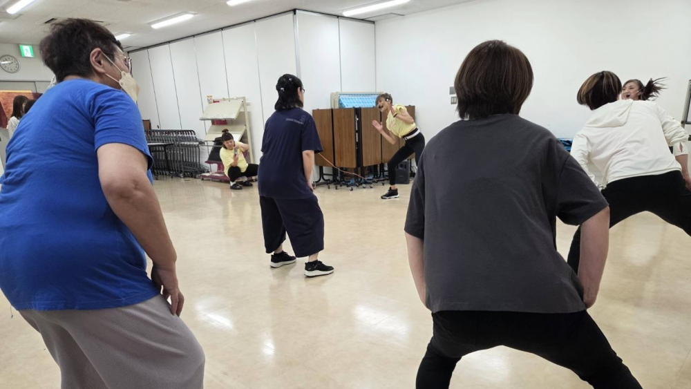 ジャザサイズでココロもカラダもリフレッシュ**
【美作エリア鶴山コープ委員会】