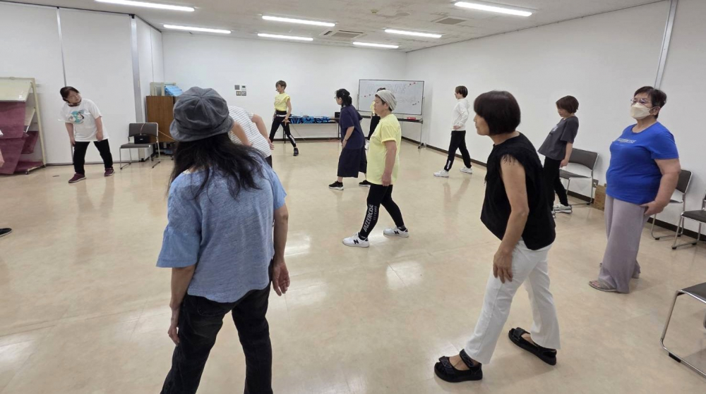 ジャザサイズでココロもカラダもリフレッシュ**
【美作エリア鶴山コープ委員会】