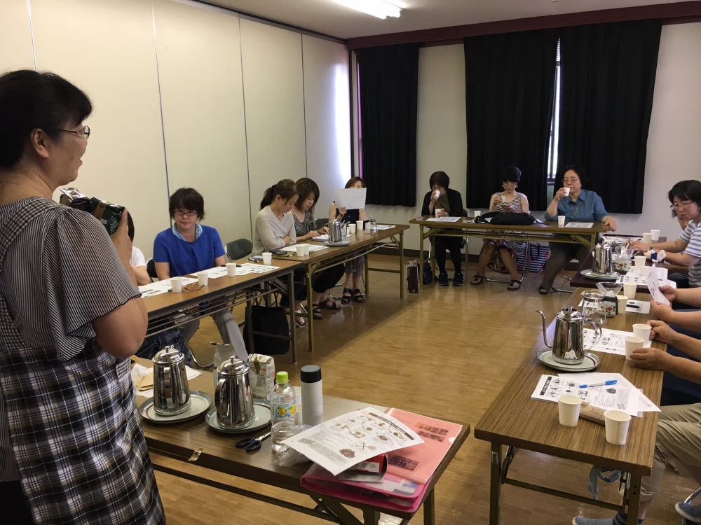 「スイーツ&おいしい珈琲」セミナー
【美作エリア久米北コープ委員会】