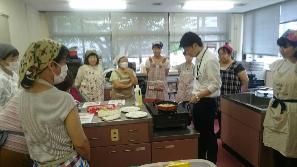 イートアンドさんに学ぼう!プロが教える大阪王将餃子の焼き方
【岡山西エリア加茂コープ委員会】