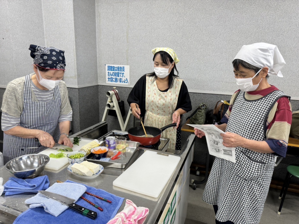 ヘルシーコープ　たんぱく質　カルシウム
【倉敷エリア第二福田コープ委員会】