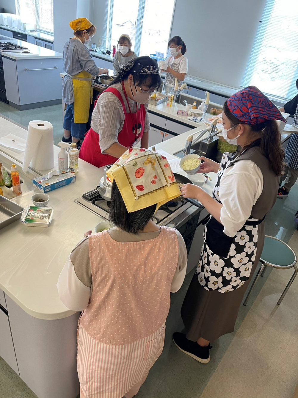 商品セミナー&つどい　とうふでキーマカレーを作ろう
【岡山西エリア伊島コープ委員会】