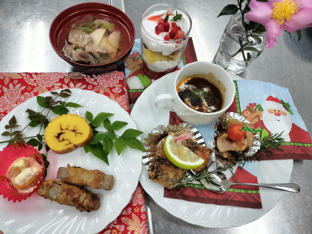 年末おすすめ商品で迎春&Xmas cooking
【倉敷エリア老松南コープ委員会】