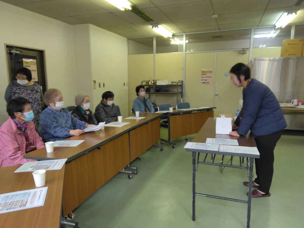 防災について学ぼう
【備北エリア加茂川コープ委員会】