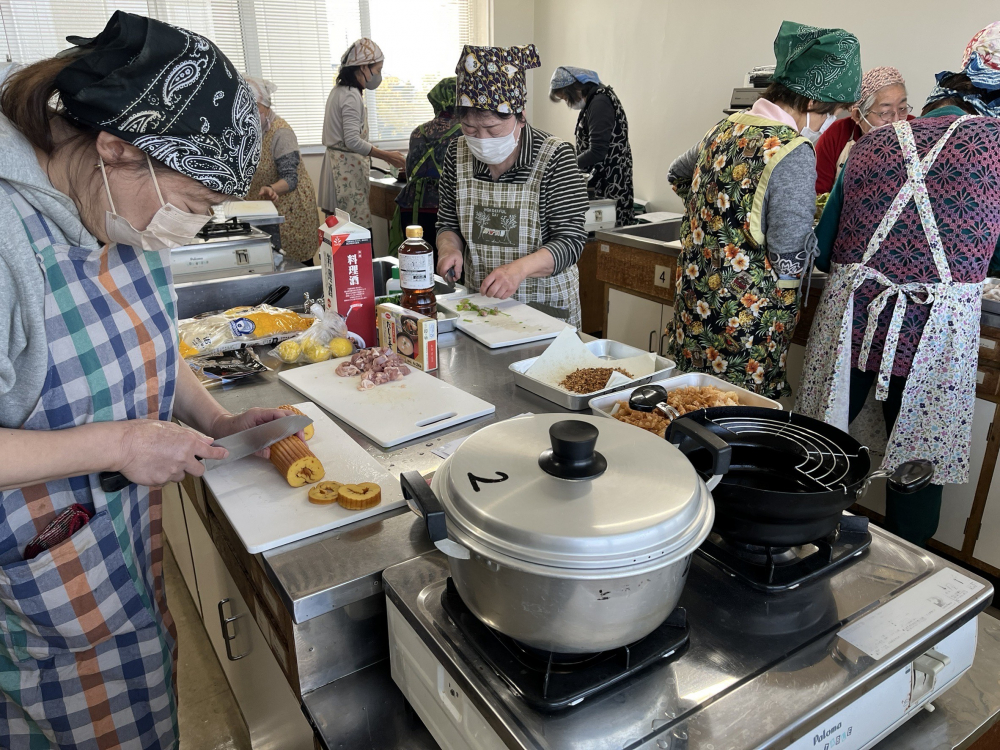 生協の暮らしのつどい　年末おすすめ商品を使って楽しく料理をしよう
【岡山東エリア開成コープ委員会】