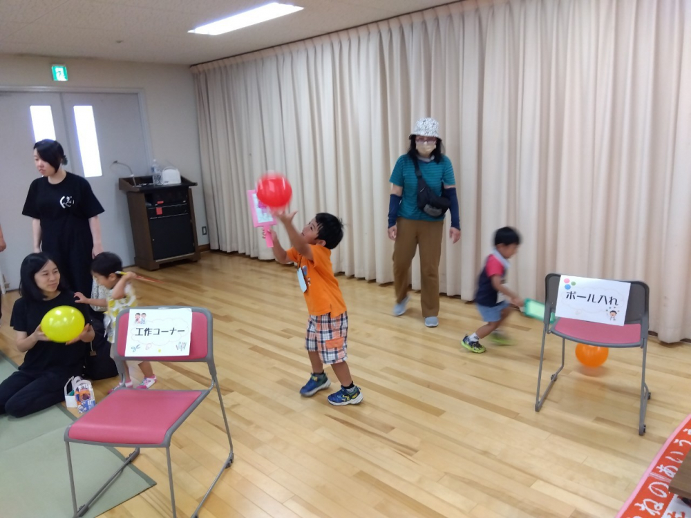 おまつりごっこ
【岡山東エリアマミパピ委員会】