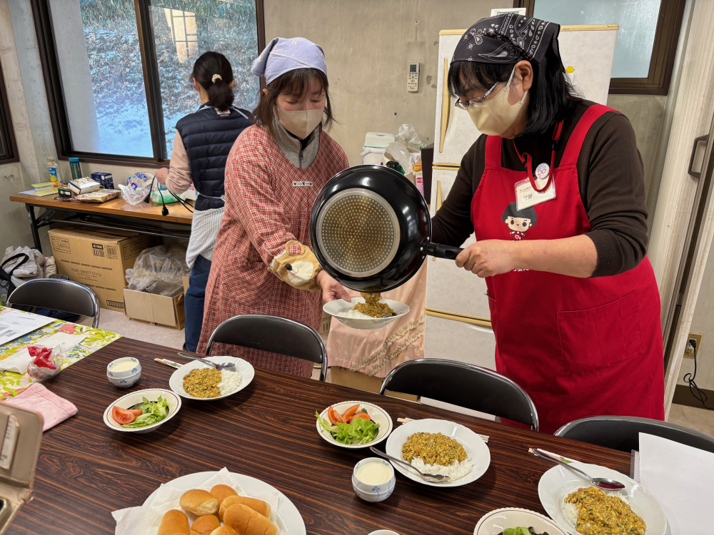 ヘルシー・おいしい　キーマカレーを作ろう
【美作エリア勝央コープ委員会】