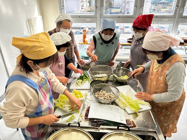 手軽にアレンジ　いつものおせちにプラスワン
【岡山東エリアいきいき委員会】