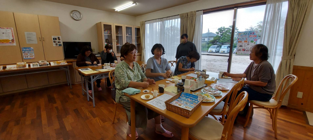 おしゃべりパーティーの商品を試食してみませんか
【備北エリアパワーアップPJ】
