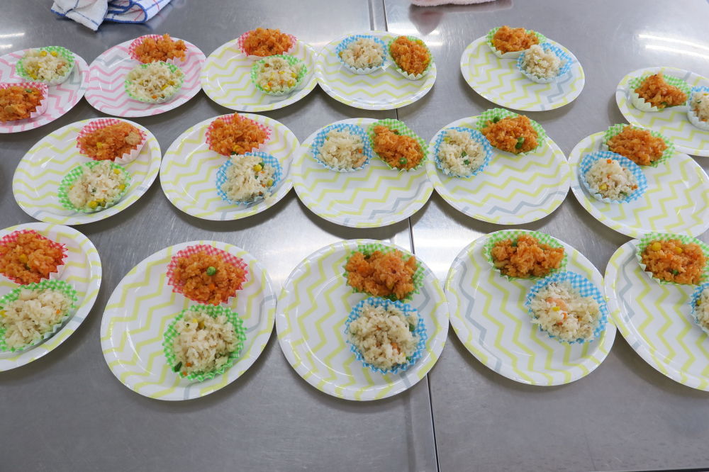 親子でお手軽レンチンメニューを試食しよう
【岡山東エリアマミパピ委員会】