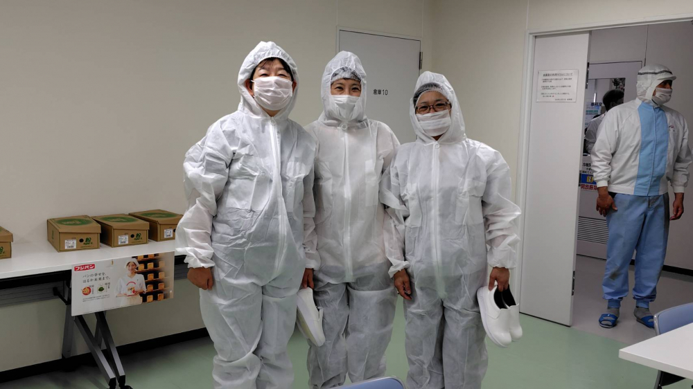 中国フジパン工場見学
【倉敷エリア連島東コープ委員会】