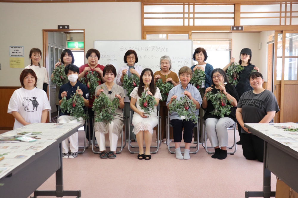 日々のくらしにオアシスを　~スワッグを作ろう~
【備北エリア26PJ】