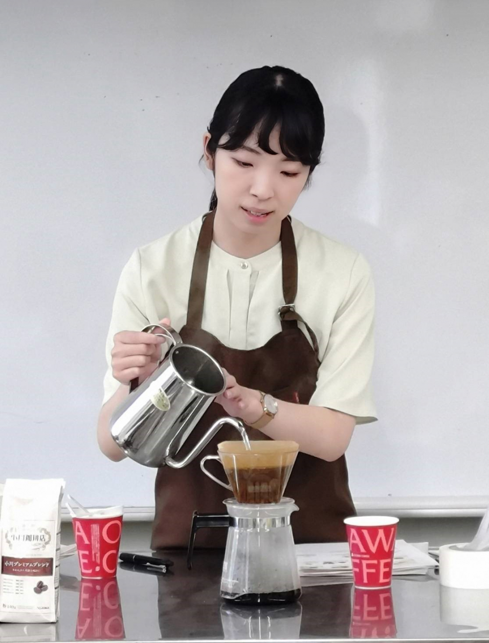 ご家庭で出来るコーヒーの楽しみ方、淹れ方講座
【井笠エリア井原コープ委員会】
