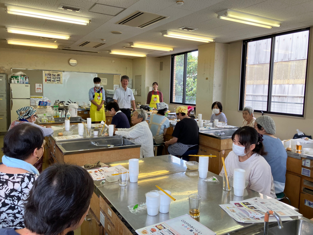 コープ商品のこだわりと美味しさの秘密を学ぼう
【岡山西エリア三門コープ委員会】
