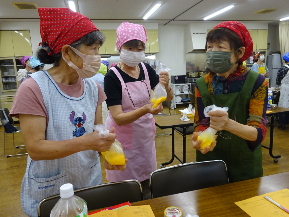 備えて安心　防災クッキング
【井笠エリアラブ♡コープ委員会】
