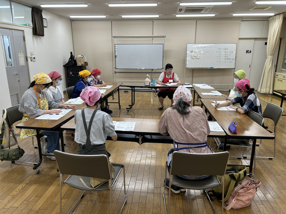 ”生協食パンセミナー!”
【井笠エリア里庄コープ委員会】