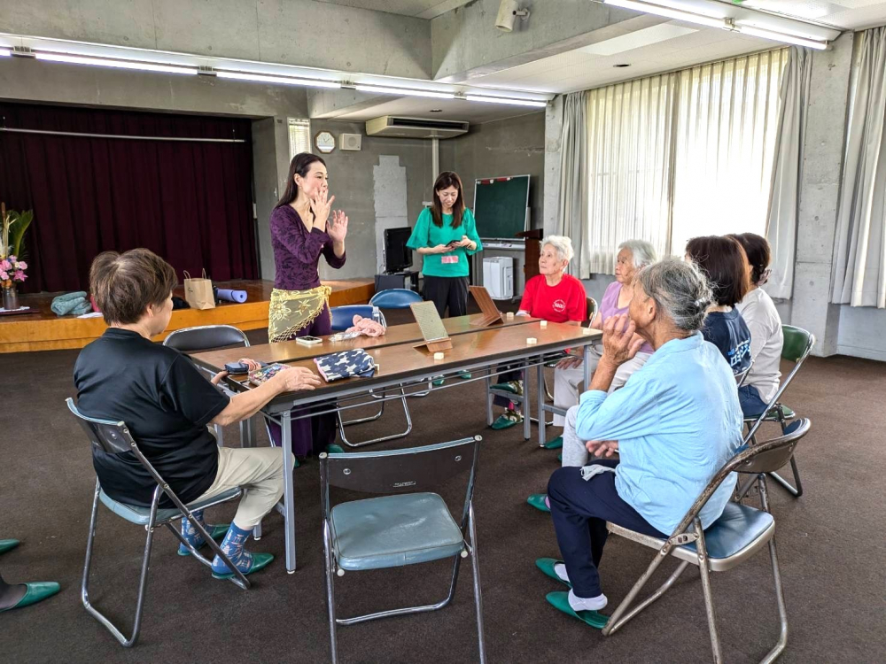 血流をよくする体操と座学
【岡山東エリア和気コープ委員会】