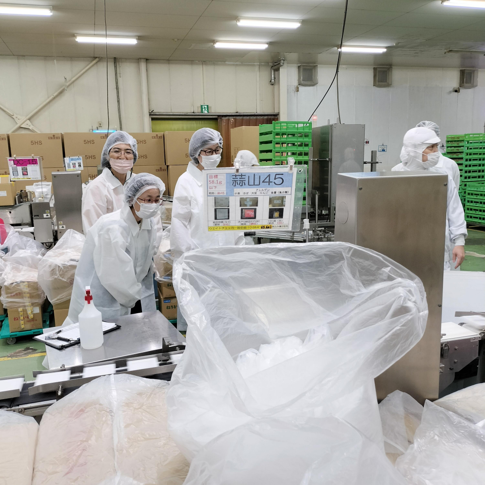 蒜山食品加工(株)工場見学
【倉敷エリア老松南コープ委員会】