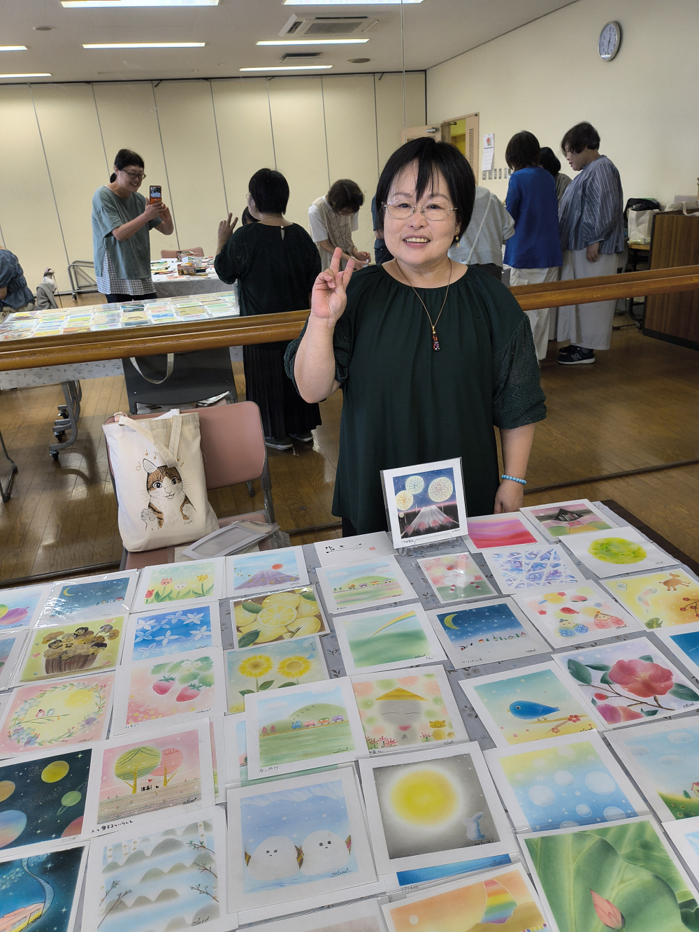 描いて　見て　癒される　パステルアートを体験してみませんか♡
【岡山西エリア芳田コープ委員会】