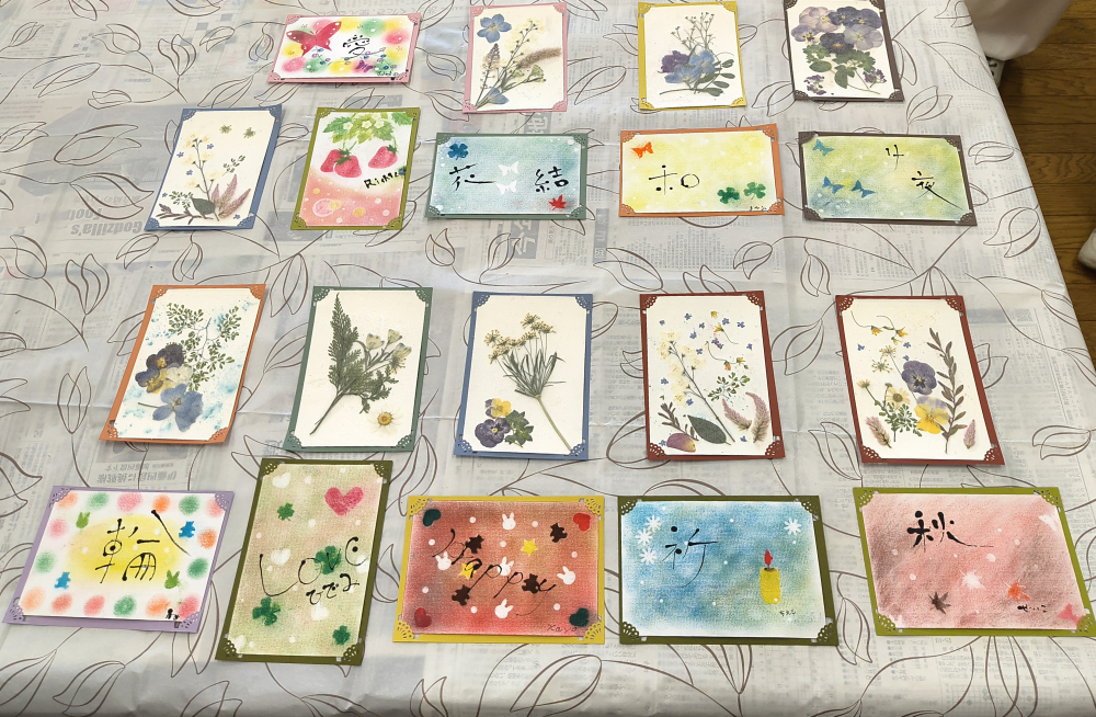 描いて　見て　癒される　パステルアートを体験してみませんか♡
【岡山西エリア芳田コープ委員会】