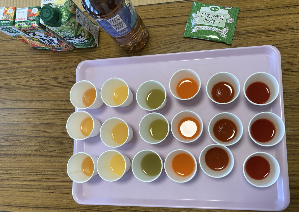 カゴメ株式会社さん　商品セミナー・商品学習会　知って納得、比べて納得!　～トマトと野菜の効用と上手な摂り方～
【岡山東エリア伊部コープ委員会】