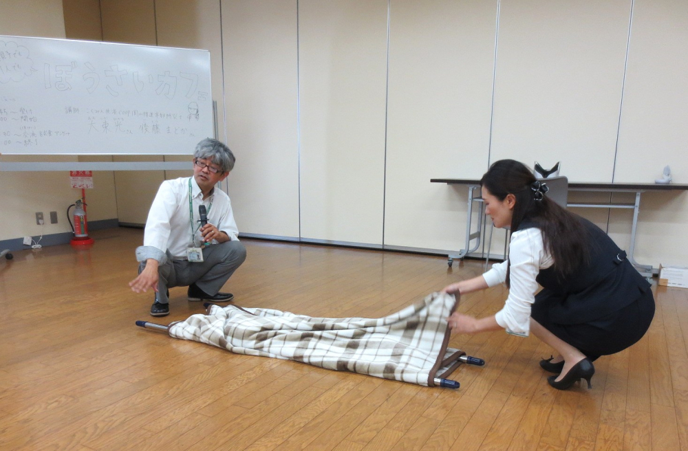 防災カフェ～防災士と学ぶ「防災・減殺のこと」～
【岡山西エリア環境・防災委員会】