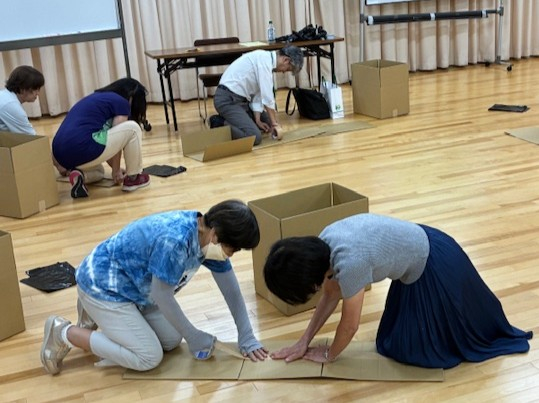 防災カフェ　～土砂災害・豪雨からの避難方法とタイミングを一緒に考えてみませんか～
【岡山東エリアいきいき委員会】