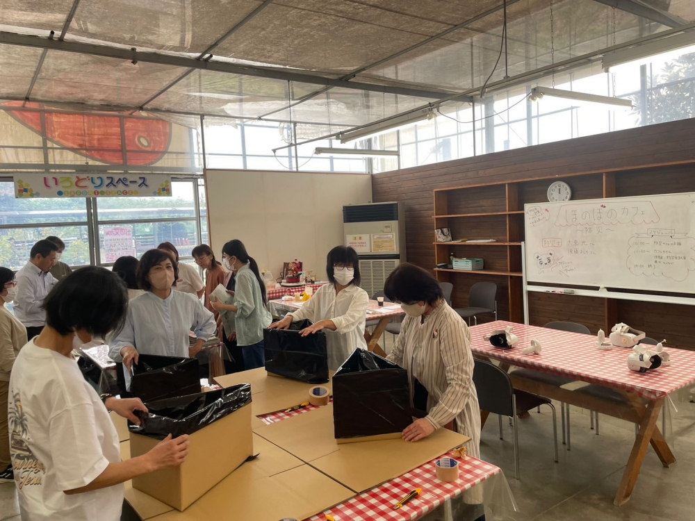 ほのぼのカフェ　-こくみん共済coop岡山推進本部の防災士さんから、防災・減殺への対応について学びます-
【備北エリアパワーアップPJ】