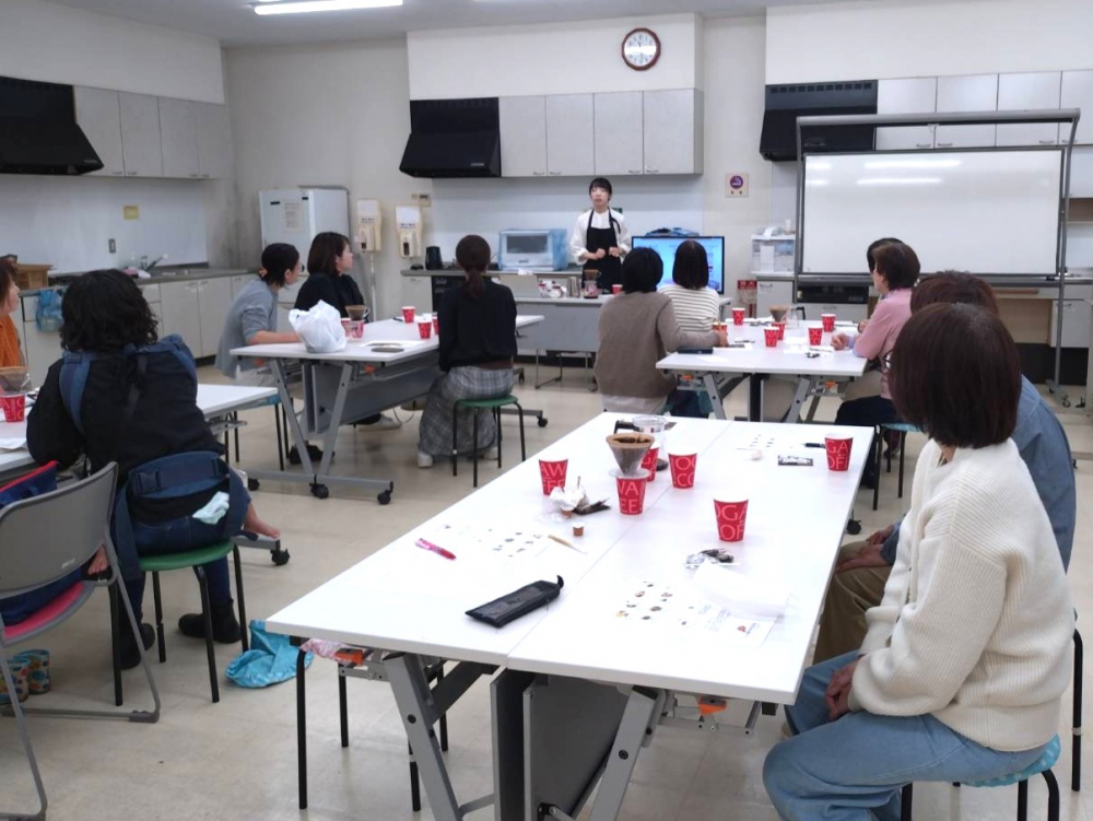 小川珈琲商品セミナー&つどい 【美味しい珈琲の淹れ方】レッスンと珈琲のみながらほっとひといきタイム
【岡山東エリア桜が丘東コープ委員会】