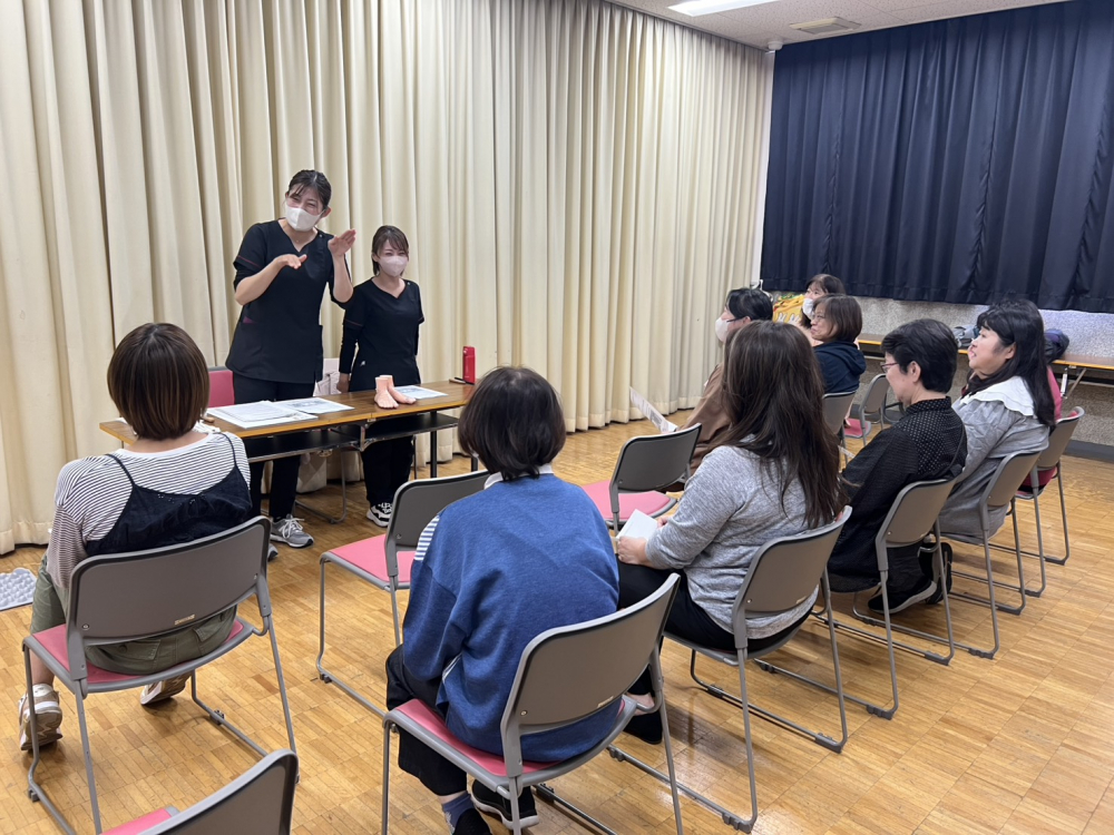 足つぼマッサージで心も体もリフレッシュ!!　-自分のからだを知って、体調を整えよう♪-
【倉敷エリア連島南コープ委員会】