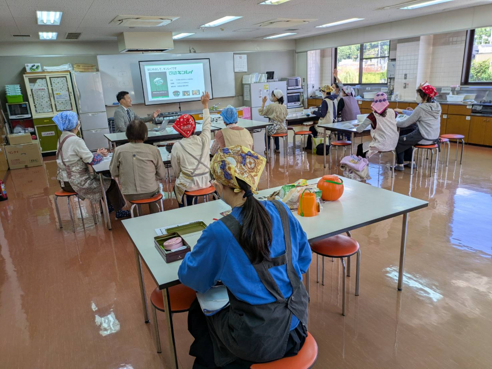 株式会社キンレイ　おいしい長崎風ちゃんぽんができるまで
【井笠エリア笠岡中央コープ委員会】