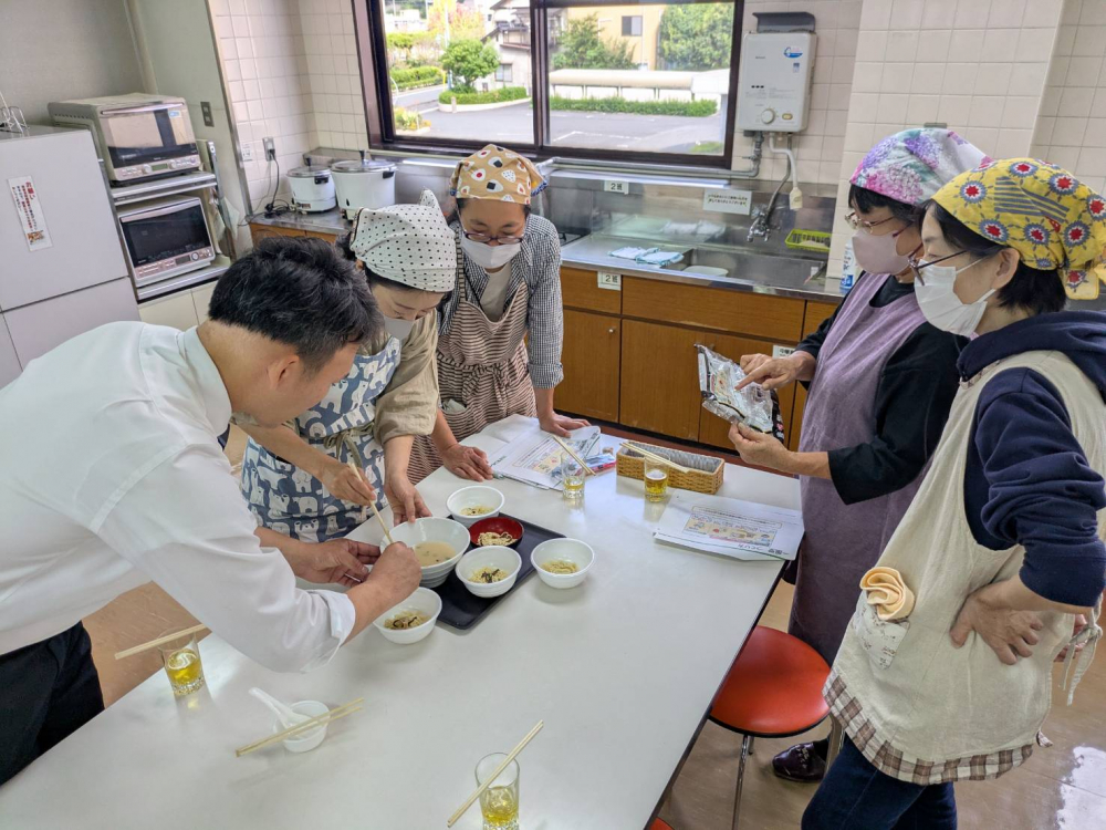 株式会社キンレイ　おいしい長崎風ちゃんぽんができるまで
【井笠エリア笠岡中央コープ委員会】