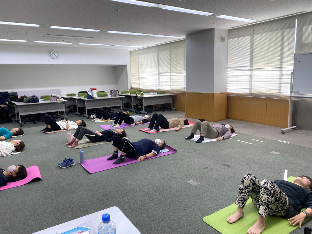 健康な体づくり　ピラティスでリフレッシュ!!
【倉敷エリア帯江コープ委員会】