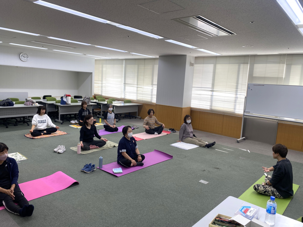 健康な体づくり　ピラティスでリフレッシュ!!
【倉敷エリア帯江コープ委員会】