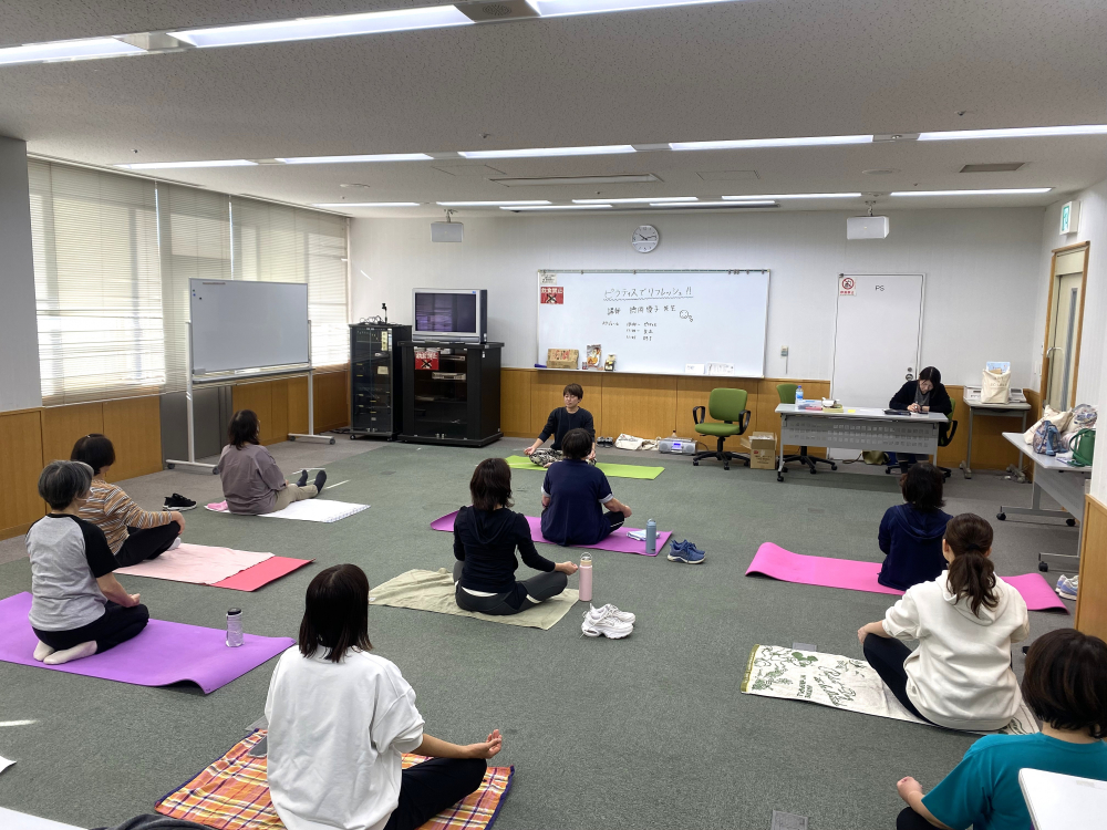 健康な体づくり　ピラティスでリフレッシュ!!
【倉敷エリア帯江コープ委員会】