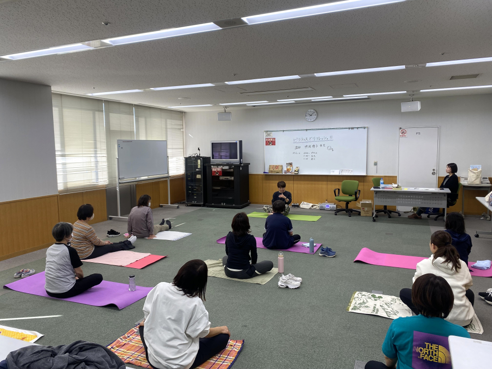 健康な体づくり　ピラティスでリフレッシュ!!
【倉敷エリア帯江コープ委員会】