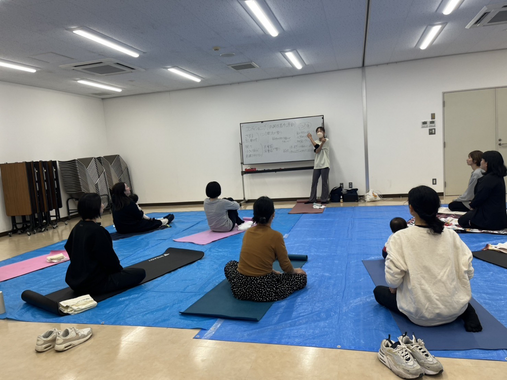 ゆがみを整えリンパを流すコンディショニング♫　～リンパを流して体調を整えましょう～
【美作エリア東小コープ委員会】