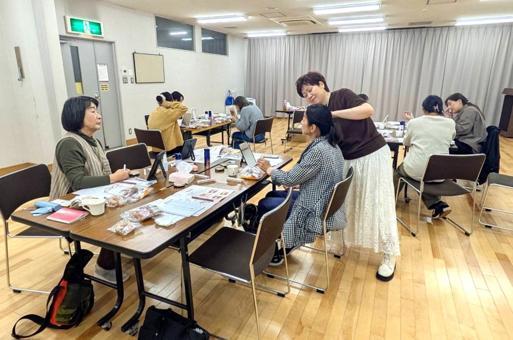 ✨メイクアップ講習✨　「好印象な眉メイク術」
【倉敷エリア万寿東コープ委員会】