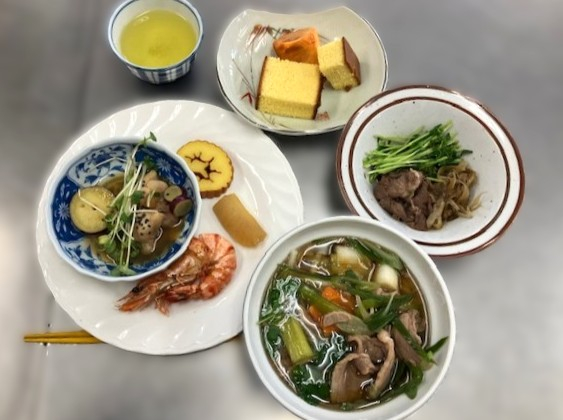 年末おすすめ商品を試食しよう!
【岡山西エリア三門コープ委員会】