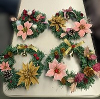 クリスマスリースを作ろう　～おやつの試食～
【岡山西エリア伊島コープ委員会】