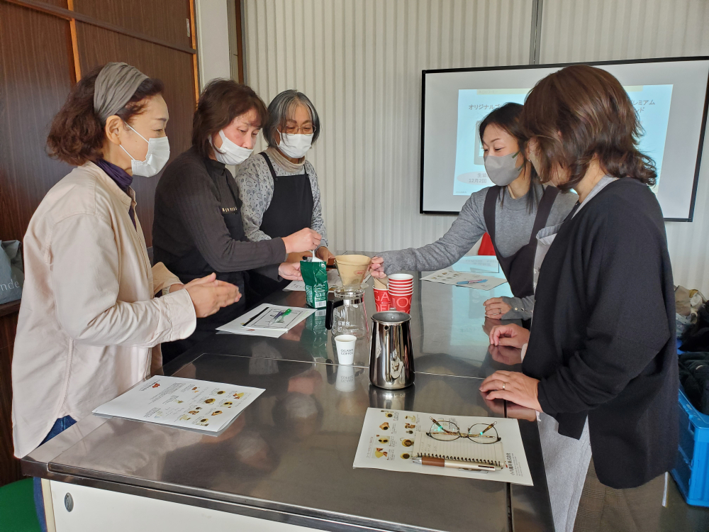 ホッと一息つきませんか? ～小川珈琲さんのコーヒーの淹れ方講座～
【岡山東エリア日生コープ委員会】