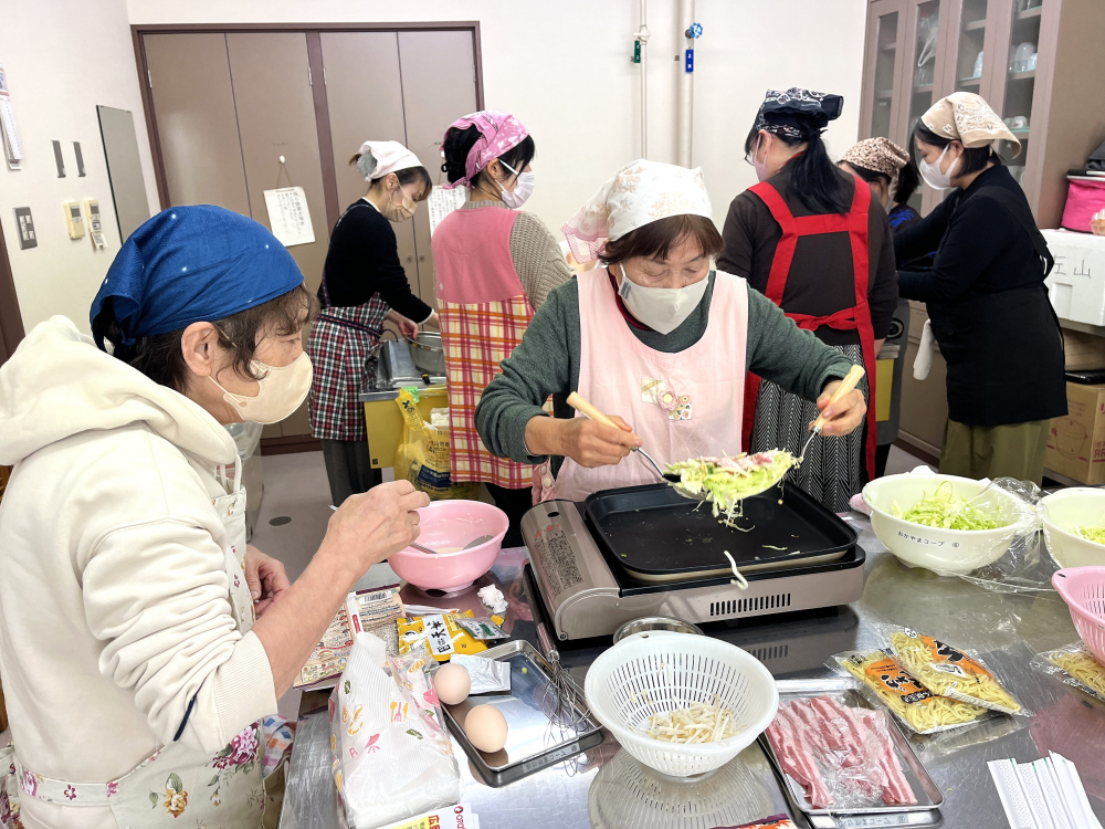 おいしいお好み焼きセミナー
【岡山西エリア桃丘コープ委員会】