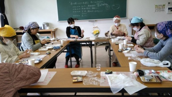 ❤春の練り切り和菓子を作ってみませんか💕
【備北エリア新見北コープ委員会】