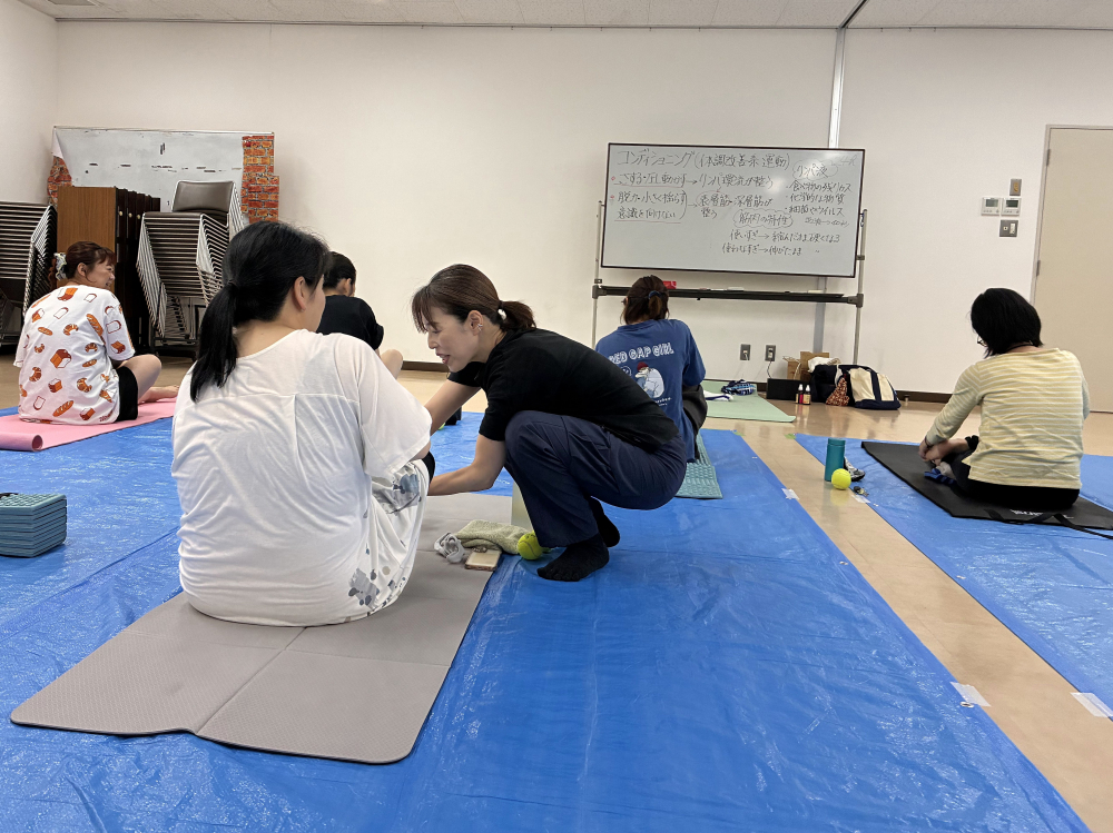 こころとからだのコンディショニング ~コンディショニング体験でからだを整えましょう~
【美作エリア東小コープ委員会】